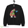 The Grinch Kansas City Chiefs Shit On Toilet Denver Broncos Other Teams Oakland Raiders Christmas Shirt - G185 Unisex Heavy Blend Crewneck Sweatshirt