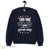 This Girl Loves Hallmark Christmas Movies Sweatshirt - G185 Unisex Heavy Blend Crewneck Sweatshirt-1