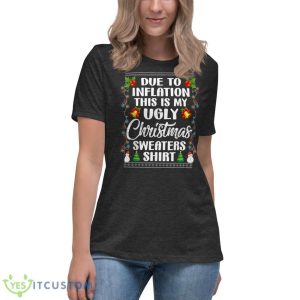 This Is My It's Too Hot For Ugly Christmas Sweaters Shirt - Women's Relaxed Short Sleeve Jersey Tee-1