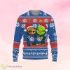 Toronto Blue Jays Baby Groot And Grinch Ugly Christmas Sweater Product Photo 1