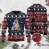 Tree Meowy Catmas Christmas Snowflakes Pattern Ugly Christmas Sweater Product Photo 1