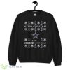 Ugly Merry Christmas And Dallas Cowboys T-Shirt - G185 Unisex Heavy Blend Crewneck Sweatshirt