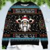 Viking Deck The Halls With Axes And Shields Christmas Sweatshirt Sweater Product Photo 1