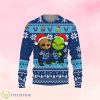 Villanova Wildcats Baby Groot And Grinch Ugly Christmas Sweater Product Photo 1
