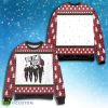 Vintage Big Time Rush Snowflowers 3D Christmas Ugly Sweater Product Photo 1