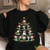 Vintage Snoopy dog Christmas Tree Sweatshirt Product Photo 1
