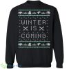 Winter Is Coming Knitting Pattern Ugly Christmas Sweatshirt - winter-is-coming-knitting-pattern-ugly-christmas-sweatshirt-1