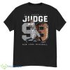Aaron Judge Number Portrait Baj New York MLBPA Shirt - G500 Men’s Classic T-Shirt