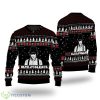 Alex A Clockwork Orange Snowman Pattern Ugly Christmas Sweater - Alex A Clockwork Orange Snowman Pattern Ugly Christmas Sweater