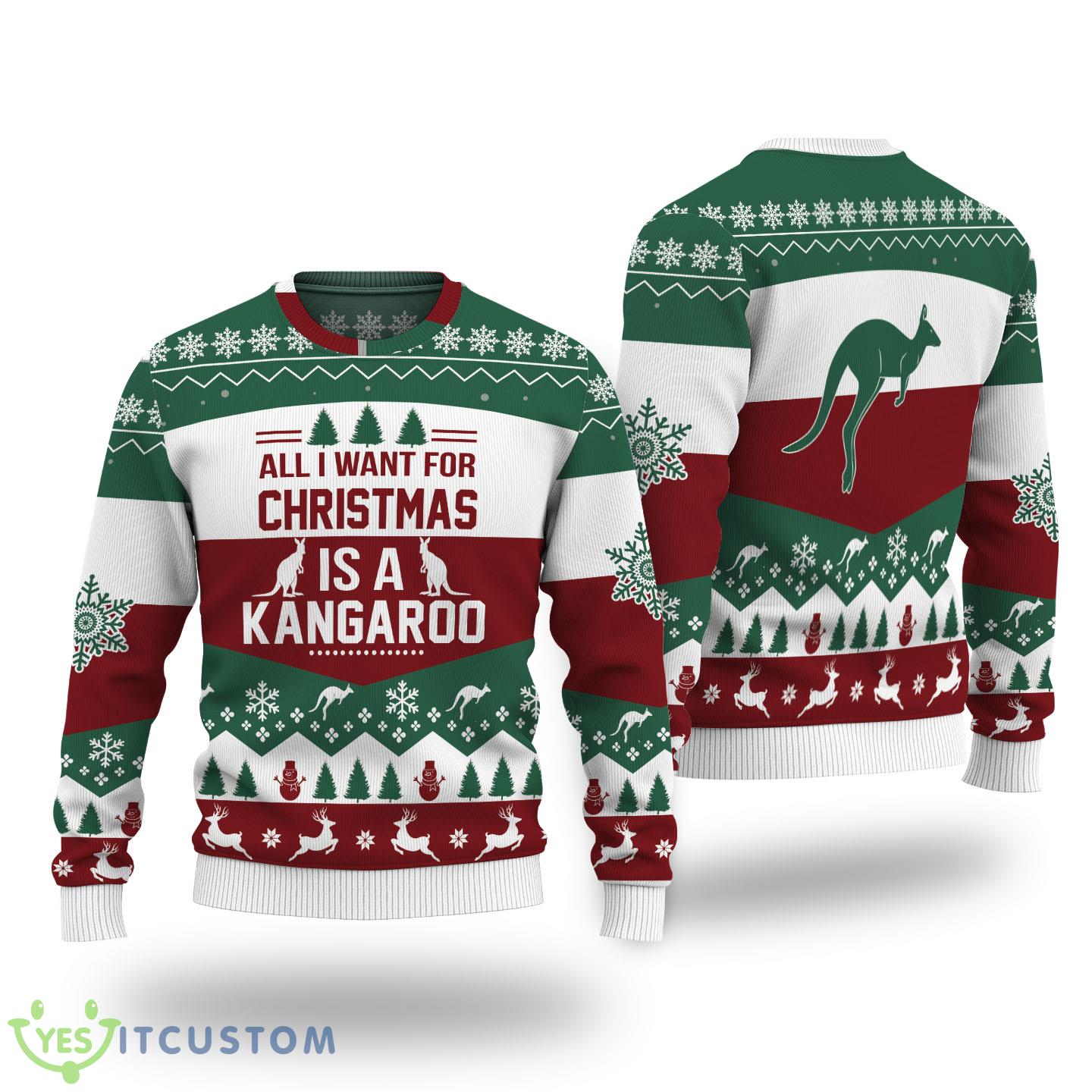 All I Want For Christmas Is Kangaroo Christmas Gift Ugly Christmas Sweater 2 All I Want For Christmas Is Kangaroo Christmas Gift Ugly Christmas Sweater - All I Want For Christmas Is Kangaroo Christmas Gift Ugly Christmas Sweater