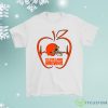 Apple Heartbeat Teacher Symbol Cleveland Browns Shirt Product Photo 1