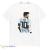 Argentina Messi World Cup 2022 Gift For Fan White Shirt Product Photo 1