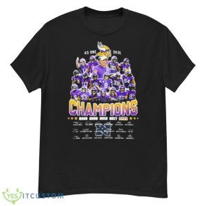 As One Skol Vikings NFC North Champions 2022 Signatures Shirt - G500 Men’s Classic T-Shirt