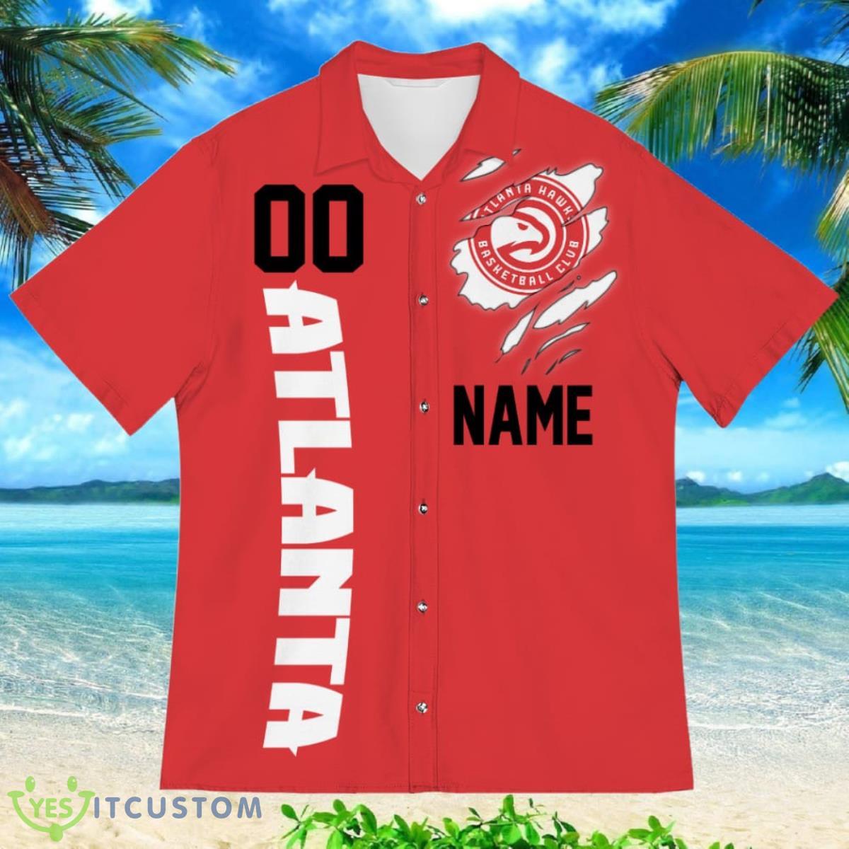 Atlanta Hawks Sports American Football Hawaiian Shirt 5 Atlanta Hawks Sports American Football Hawaiian Shirt Product Photo 2