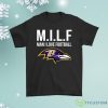 Baltimore Ravens Milf Man I Love Football Funny Shirt Product Photo 1