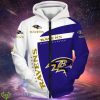 Baltimore Ravens Zip Up Pullover Hoodies Full Over Print Product Photo 1