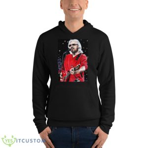 Barry Gibb British Musician On Stage shirt - Unisex Fleece Pullover Hoodie