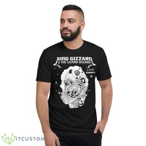 Black And White Artwork King Gizzard And Lizard Wizard shirt - Short Sleeve T-Shirt