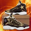 Black Clover Black Bull Air Jordan 13 Sneakers Anime Shoes Gift For Fans Product Photo 1
