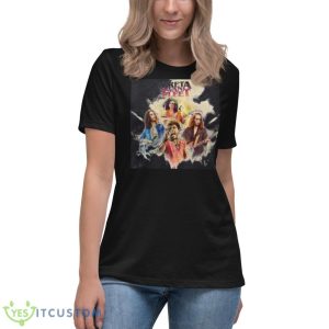Black Smoke Rising Greta Van Fleet Shirt 11 Black Smoke Rising Greta Van Fleet Shirt - Women's Relaxed Short Sleeve Jersey Tee