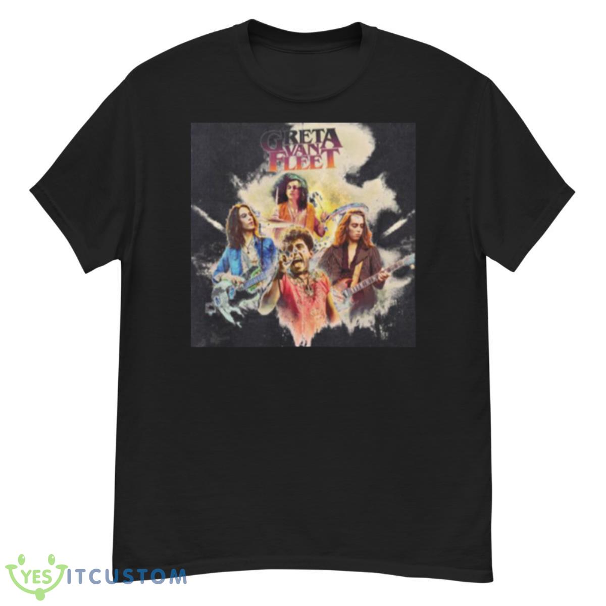 Black Smoke Rising Greta Van Fleet Shirt 12 Black Smoke Rising Greta Van Fleet Shirt - G500 Men’s Classic T-Shirt