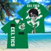 Boston Celtics Sports American Football Hawaiian Shirt Custom Name & Number Product Photo 1
