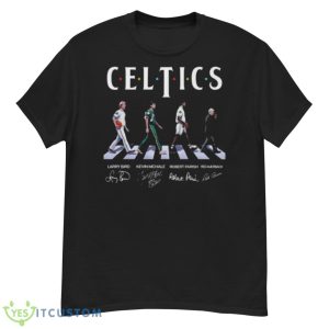 Boston Celtics Team Football Abbey Road Signatures shirt - G500 Men’s Classic T-Shirt