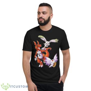 Bread Thief Digimon shirt - Short Sleeve T-Shirt