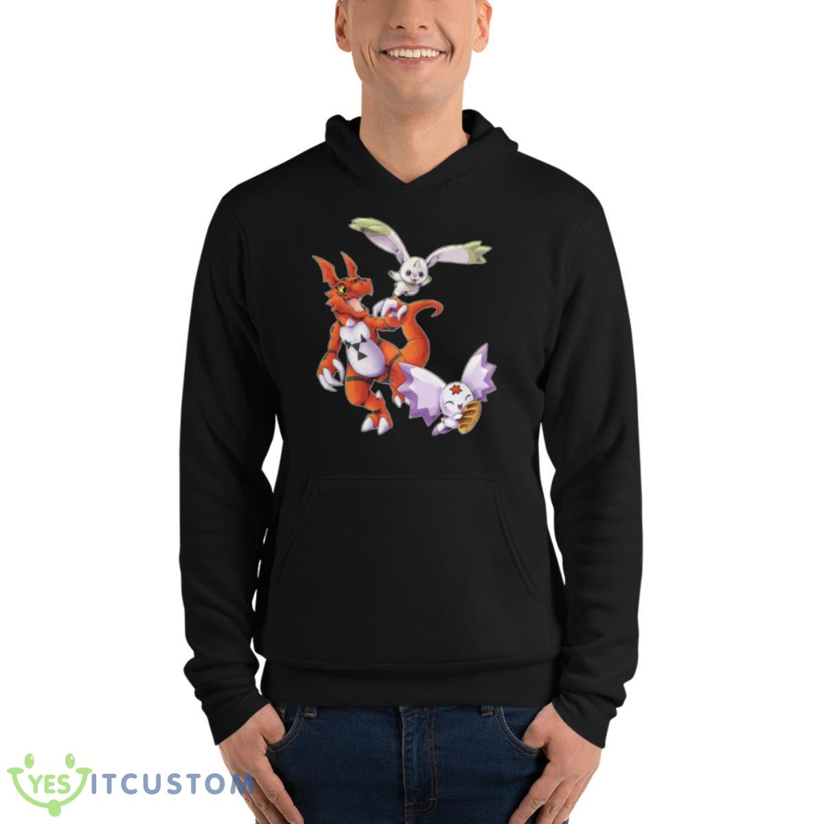 Bread Thief Digimon shirt 4 Bread Thief Digimon shirt - Unisex Fleece Pullover Hoodie
