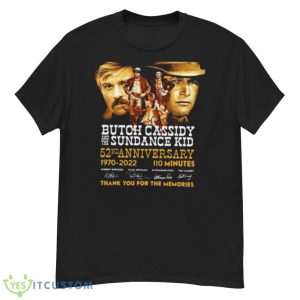 Butch Cassidy And The Movie Sundance Robert Redford Shirt - G500 Men’s Classic T-Shirt