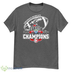 Champion Cincinnati Bearcats Logo Cotton Bowl City 2022 Shirt - G500 Men’s Classic T-Shirt-1
