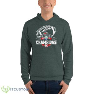 Champion Cincinnati Bearcats Logo Cotton Bowl City 2022 Shirt - Unisex Fleece Pullover Hoodie-1