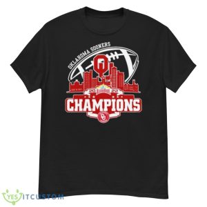 Champion Oklahoma Sooners Logo Alamobowl City 2022 Shirt Product Photo 2