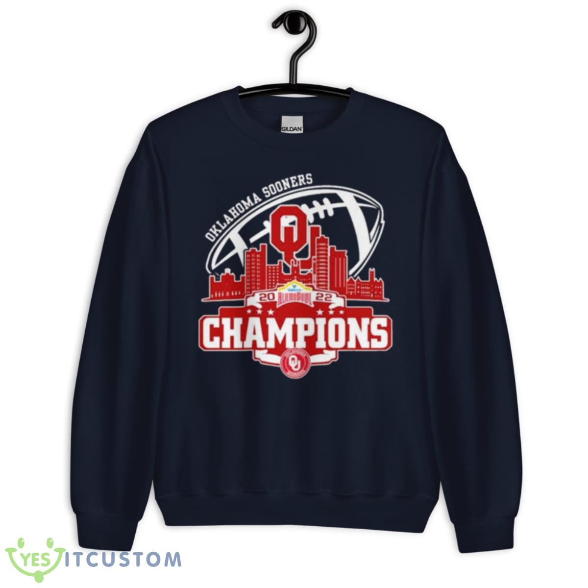 Champion Oklahoma Sooners Logo Alamobowl City 2022 Shirt 5 Champion Oklahoma Sooners Logo Alamobowl City 2022 Shirt Product Photo 5