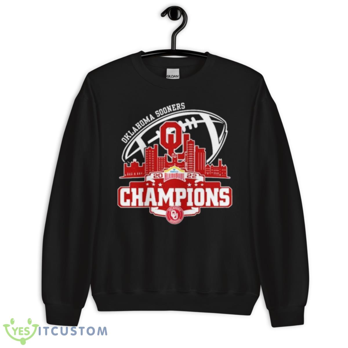 Champion Oklahoma Sooners Logo Alamobowl City 2022 Shirt 6 Champion Oklahoma Sooners Logo Alamobowl City 2022 Shirt Product Photo 6