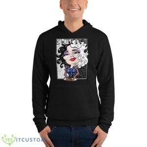 Chibi Cruella Lovely 101 Dalmatians Shirt - Unisex Fleece Pullover Hoodie