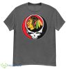 Chicago Blackhawks Grateful Dead Steal Your Face Hockey NHL Shirt Product Photo 1