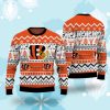 Christmas Gift Cincinnati Bengals USA Football Season Ugly Christmas Sweater Product Photo 1