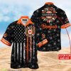 Cincinnati Bengals NFL Custom Name Sunflowers Love And American Flag Hawaiian Shirt Full Over Print Product Photo 1