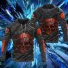 Cleveland Browns 3D Skull Hoodies Full Over Print Product Photo 1