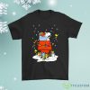 Cleveland Browns Santa Snoopy Brings Christmas To Town Shirt Product Photo 1