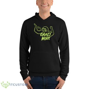 Crazy work shirt signature shirt - Unisex Fleece Pullover Hoodie