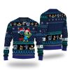 Cute Stitch and Mickey Mouse Ugly Christmas Sweater Product Photo 1