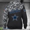 Dallas Cowboys Military Hoodies Full Over Print Product Photo 1