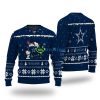 Dallas Cowboys Ugly Sweater Snoopy Night Ugly Christmas Sweater Product Photo 1