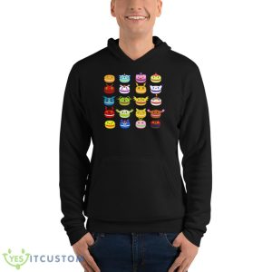 Desserts Funny Digimon shirt 9 Desserts Funny Digimon shirt - Unisex Fleece Pullover Hoodie