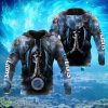Detroit Lions Death Background Smoke Hoodies Full Over Print Product Photo 1