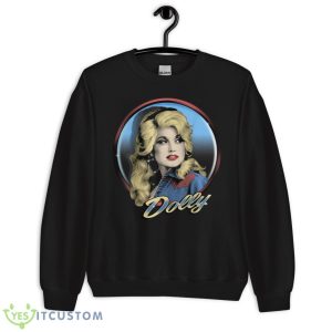 Dolly Parton Western Shirt - Unisex Crewneck Sweatshirt