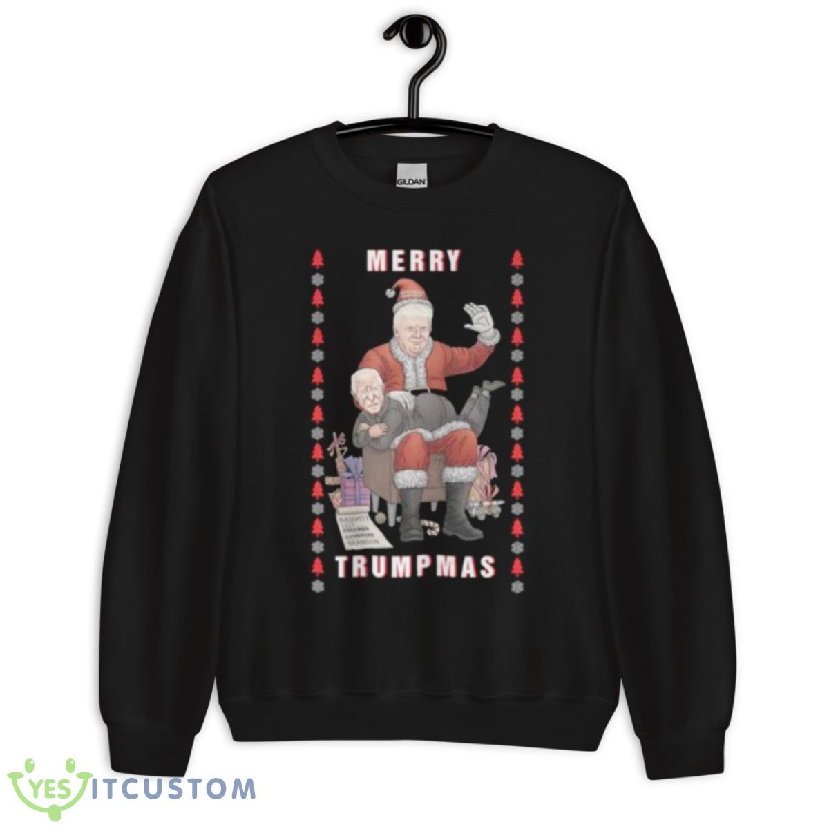 Donald Trump Christmas Shirt 3 Donald Trump Christmas Shirt - Unisex Crewneck Sweatshirt