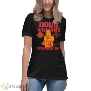 Doug Williams Washington super XXII bowl signature shirt - Women's Relaxed Short Sleeve Jersey Tee